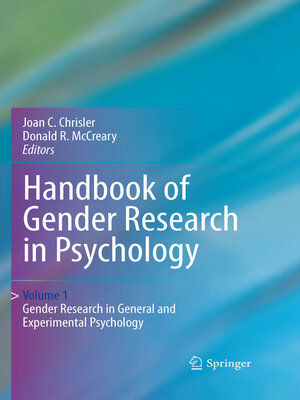 cover image of Handbook of Gender Research in Psychology